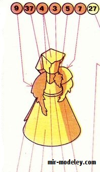 №17841 - DEVČE A CHLAPEC ZE ŽDIARU [ABC 11/1979] из бумаги