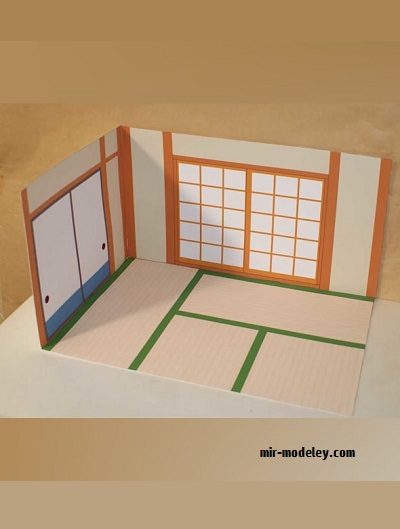 №17870 - Комната (Shikisha) из бумаги