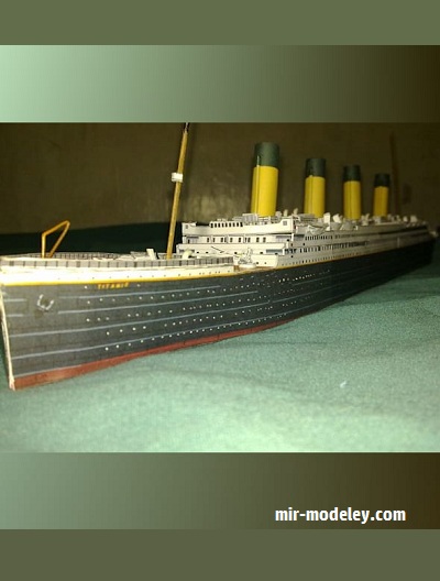 №17809 - Britannic 1918 (Currell Graphics) из бумаги