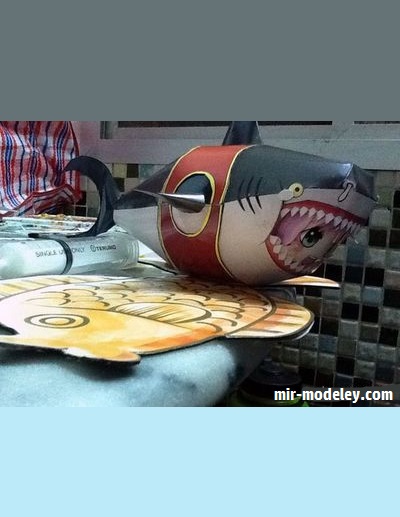 №17826 - Megalo (One Piece) из бумаги