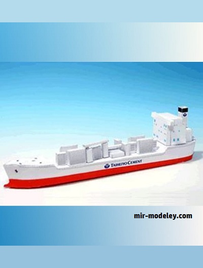 №17905 - Танкер (Taiheiyo Cement) из бумаги