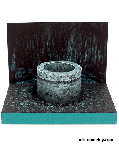 №17968 - Old Well [Papermodel Japan] из бумаги