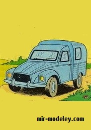 №17946 - Citroen Acadiane (Le Journal de Mickey) из бумаги