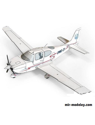 №17927 - Cirrus SR22 (IPMC) из бумаги