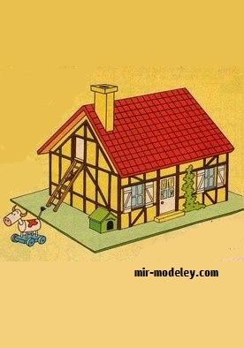 №17947 - Donald et sa ferme (Le Journal de Mickey) из бумаги