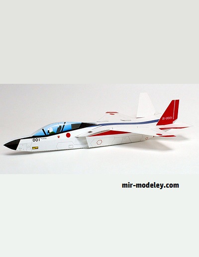 №17975 - Japan Air Self-Defense Force Advanced Technology Demonstrator X-2 [Papermodel Japan] из бумаги
