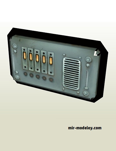 №18036 - Vault Control Panel #5 [MTK's Card Craft] из бумаги