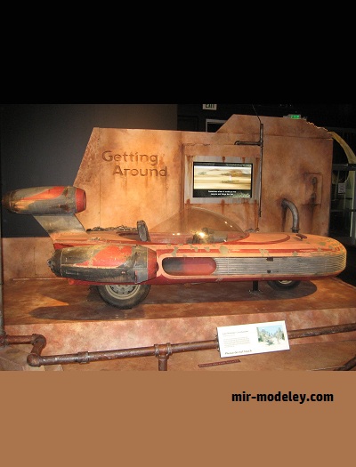 №18048 - Luke's Landspeeder Card Model... [MTK's Card Craft] из бумаги