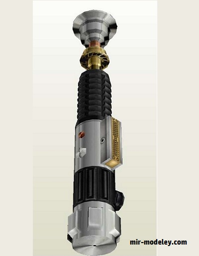 №18045 - Obi Wan's Light Saber [MTK's Card Craft] из бумаги