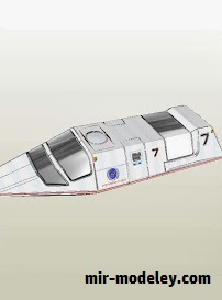 №18006 - TMP Air Tram II [MTK's Card Craft] из бумаги