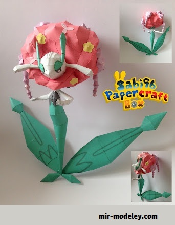 №18178 - Florges - Pokemon (Sabi96) из бумаги