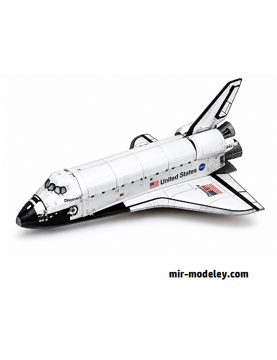 №18146 - Спейс шаттл / Space Shuttle (PaperToys) из бумаги