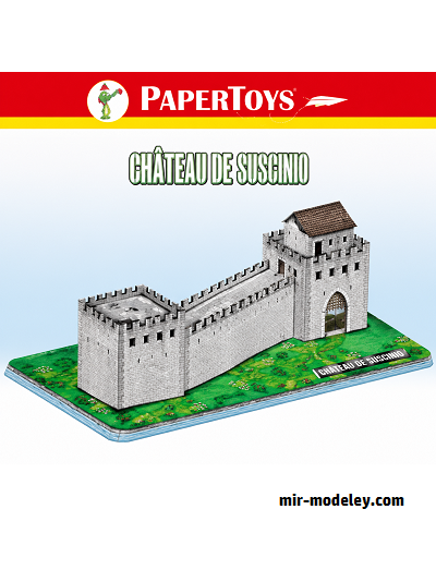 №18107 - Великая Китайская стена / Great Wall of China (PaperToys) из бумаги