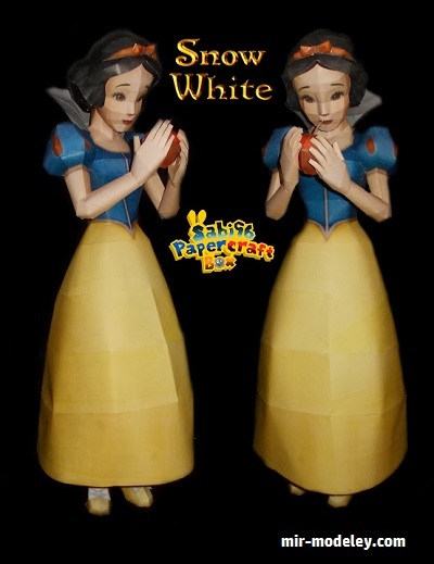 №18200 - Snow White - Disney (Sabi96) из бумаги