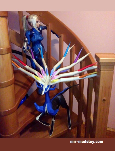 №18213 - Xerneas - Pokemon (Sabi96) из бумаги