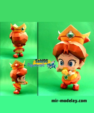 №18263 - Baby Daisy (Sabi96) из бумаги