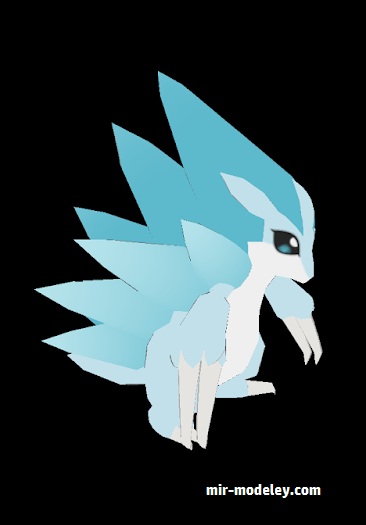 №18191 - Alolan Sandslash - Pokemon (Sabi96) из бумаги