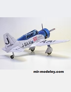 №18349 - Mitsubishi Ki-15 [Propeller Factory] из бумаги
