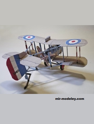№18361 - De Havilland DH2 [Propeller Factory] из бумаги