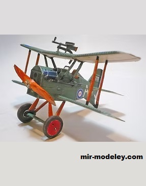№18354 - RAF S.E. 5a [Propeller Factory] из бумаги