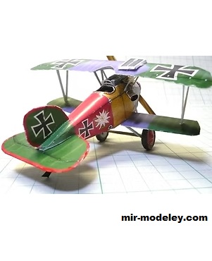 №18352 - Albatros D3 [Propeller Factory] из бумаги