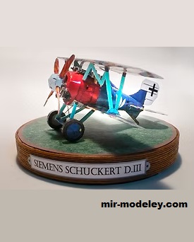 №18373 - Siemens Schuckert D3 [Propeller Factory] из бумаги