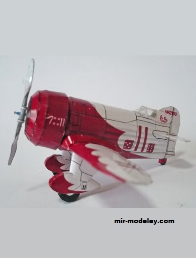 №18365 - Gee Bee Racer [Propeller Factory] из бумаги
