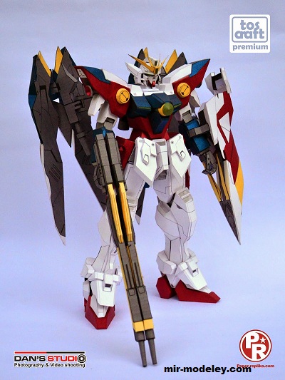 №18329 - Wing Zero Gundam (Paper-Replika / Tos Craft) из бумаги