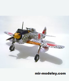 №18358 - Nakajima type1 Hayabusa [Propeller Factory] из бумаги