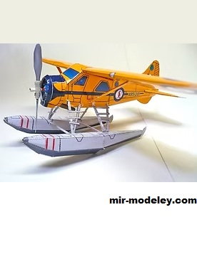 №18340 - DHC-2 Beaver [Propeller Factory] из бумаги