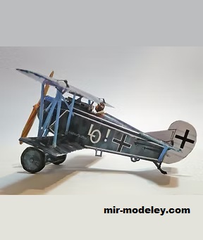 №18360 - Fokker D7 [Propeller Factory] из бумаги