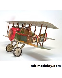 №18343 - Spad S.XIII [Propeller Factory] из бумаги