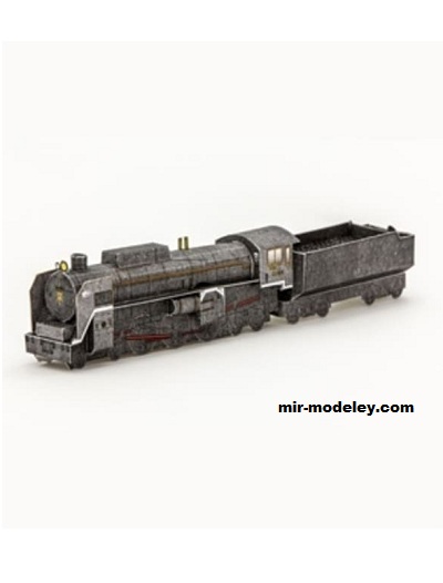 №18418 - Паровоз JNR Class C62 [West Japan Railway] из бумаги