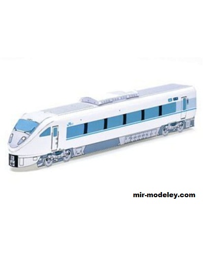 №18412 - Электропоезд Thunderbird 683 серии [West Japan Railway] из бумаги