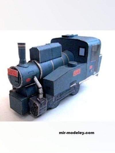 №18421 - Паровоз JNR Class B20 [West Japan Railway] из бумаги
