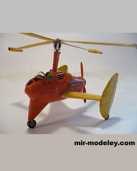 №18377 - Автожир [Propeller Factory] из бумаги