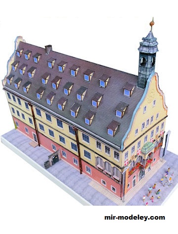 №18452 - Schwörhaus Ulm/Donau [Wediul] из бумаги