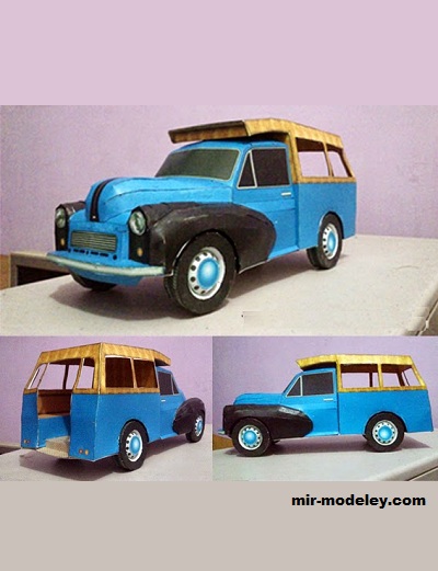 №18526 - Автомобиль Oplet Si Doel 1968 [Wongday] из бумаги