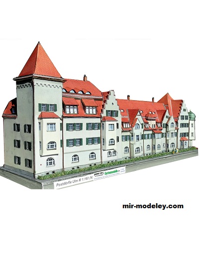 №18478 - Altes Postdörfle Ulm/Donau [Wediul] из бумаги