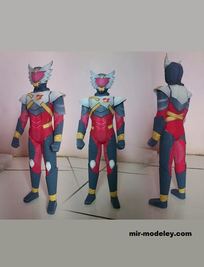 №18486 - Супергерой BIMA Satria Garuda [Wongday] из бумаги