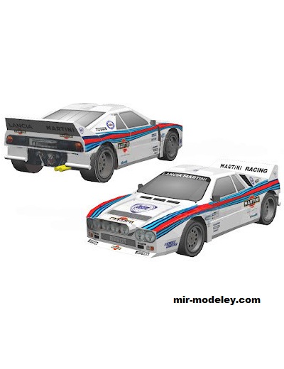 №18648 - Автомобиль Lancia Rally 037 [Wongday] из бумаги
