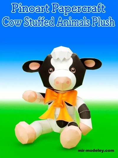 №18670 - Cow novelty goods [Pinoart Papercraft] из бумаги