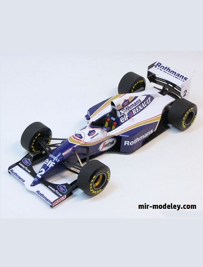 №18740 - Williams FW-16 - A.Senna - GP San Marino 1994 (PKAA) из бумаги