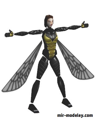 №18840 - Wasp (Clever PaperModel) из бумаги