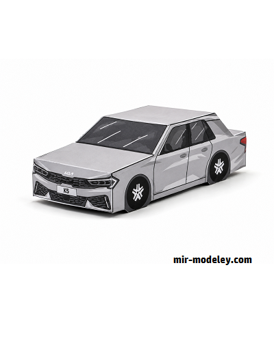 №18858 - Kia K5 (JJOKKOMI 15) из бумаги