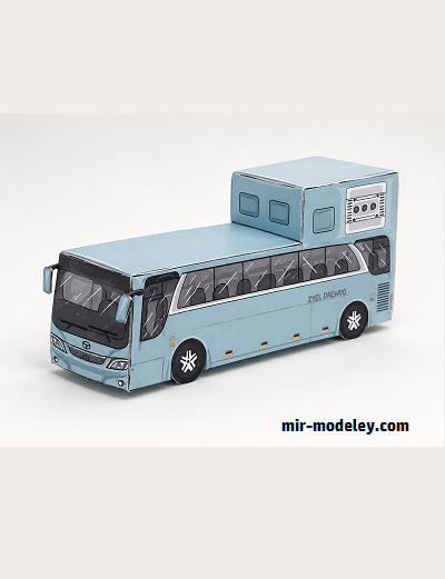 №18858 - Zyle Daewoo BX212M (JJOKKOMI 14) из бумаги