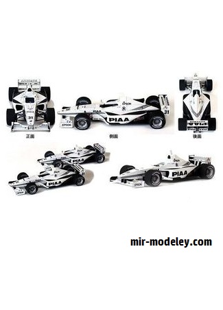 №18786 - Formula Nippon 2005 Racing Car [Epson] из бумаги