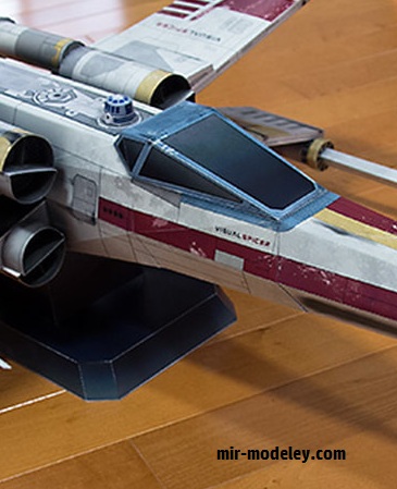 №18782 - Starfighter-X - Кабина (Taras Lesko) из бумаги
