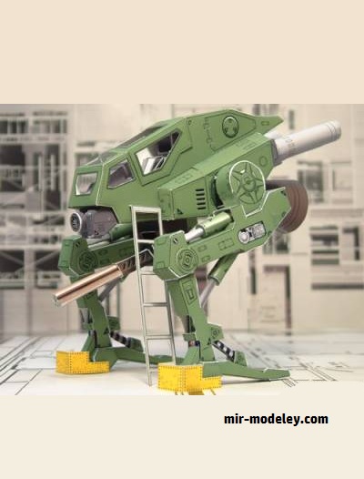 №18791 - Gun Walker (SF Papercraft) из бумаги