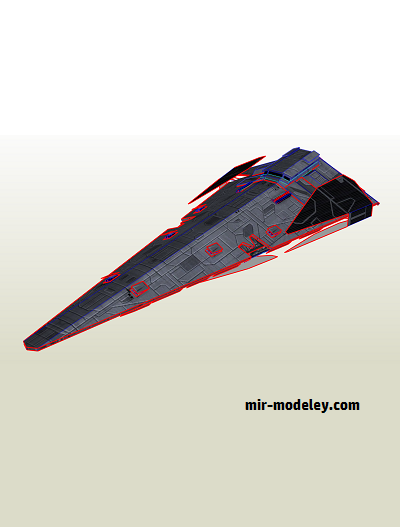 №18827 - Imperial Raider (Clever PaperModel) из бумаги